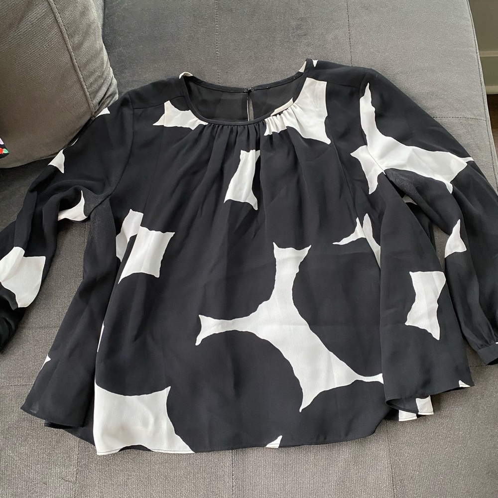 Kate spade dot blouse